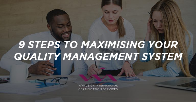 9 Steps to Maximising Your Quality Management System BANNER FOR GUIDE